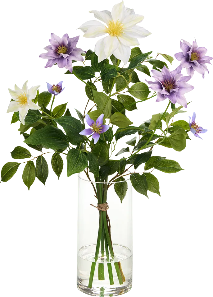 Sofra Large Lavender Silk Plant - Image 1