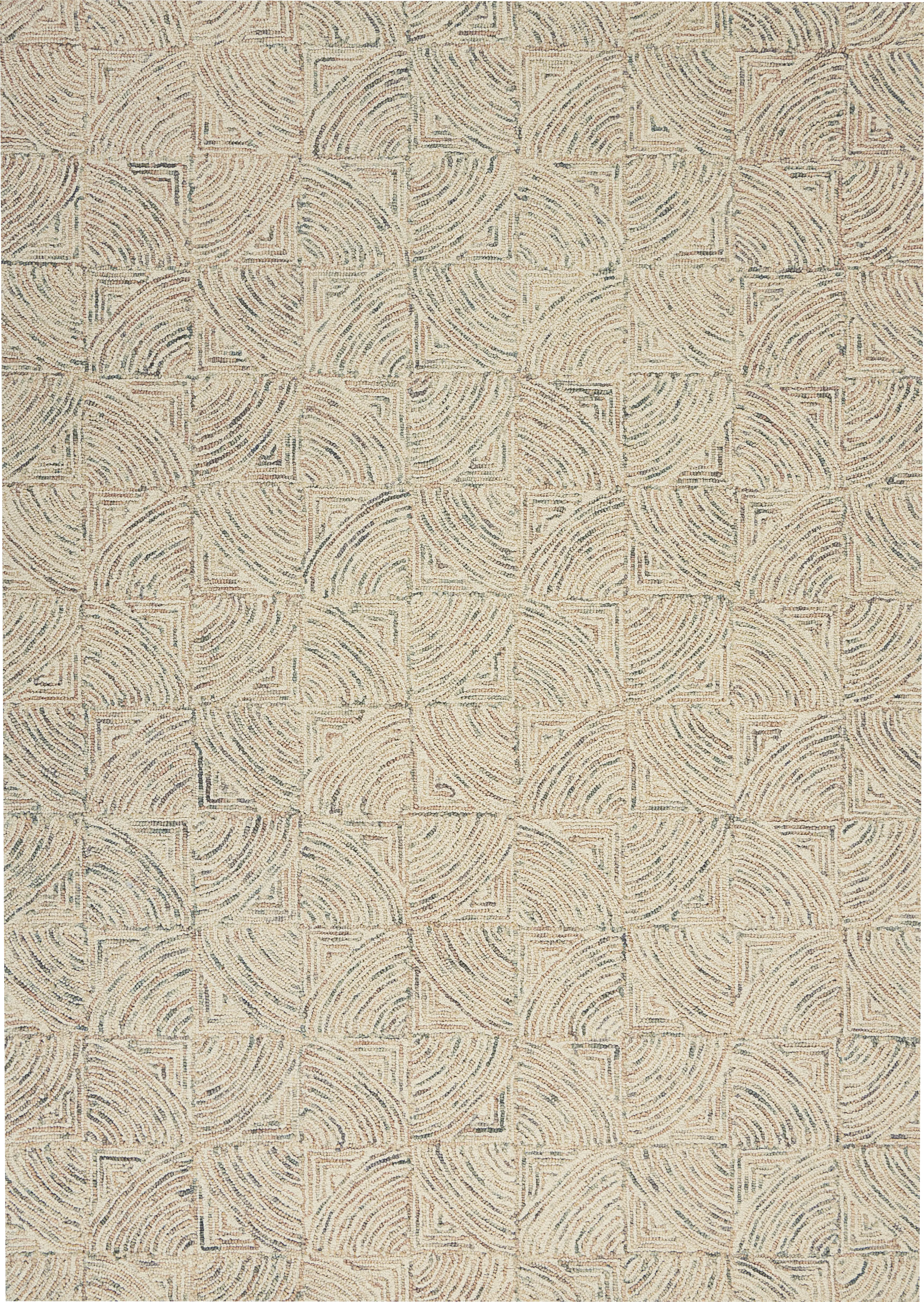 Vector Hills Beige 8' x 10'6 Rug - Thumbnail - Image 1