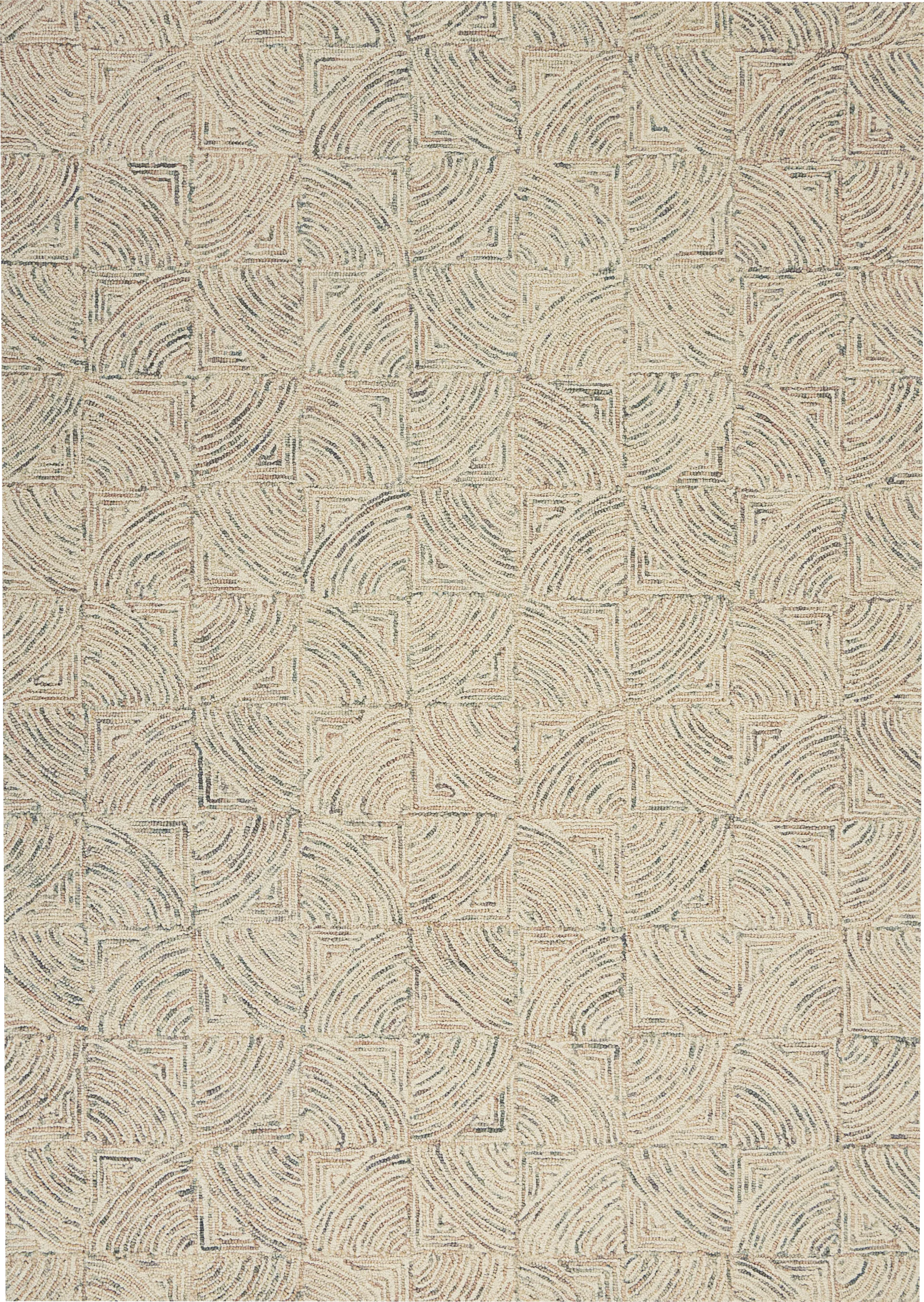 Vector Hills Beige 8' x 10'6 Rug - Image 1
