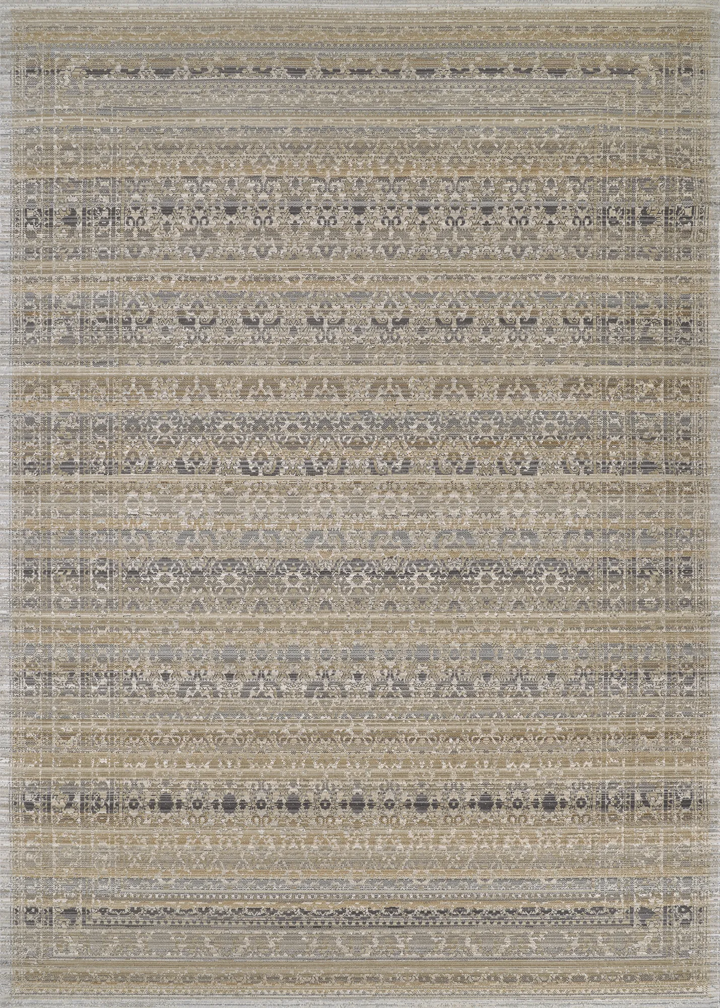 Halides Brown 7'10 x 10'10 Indoor/Outdoor Rug - Thumbnail - Image 1