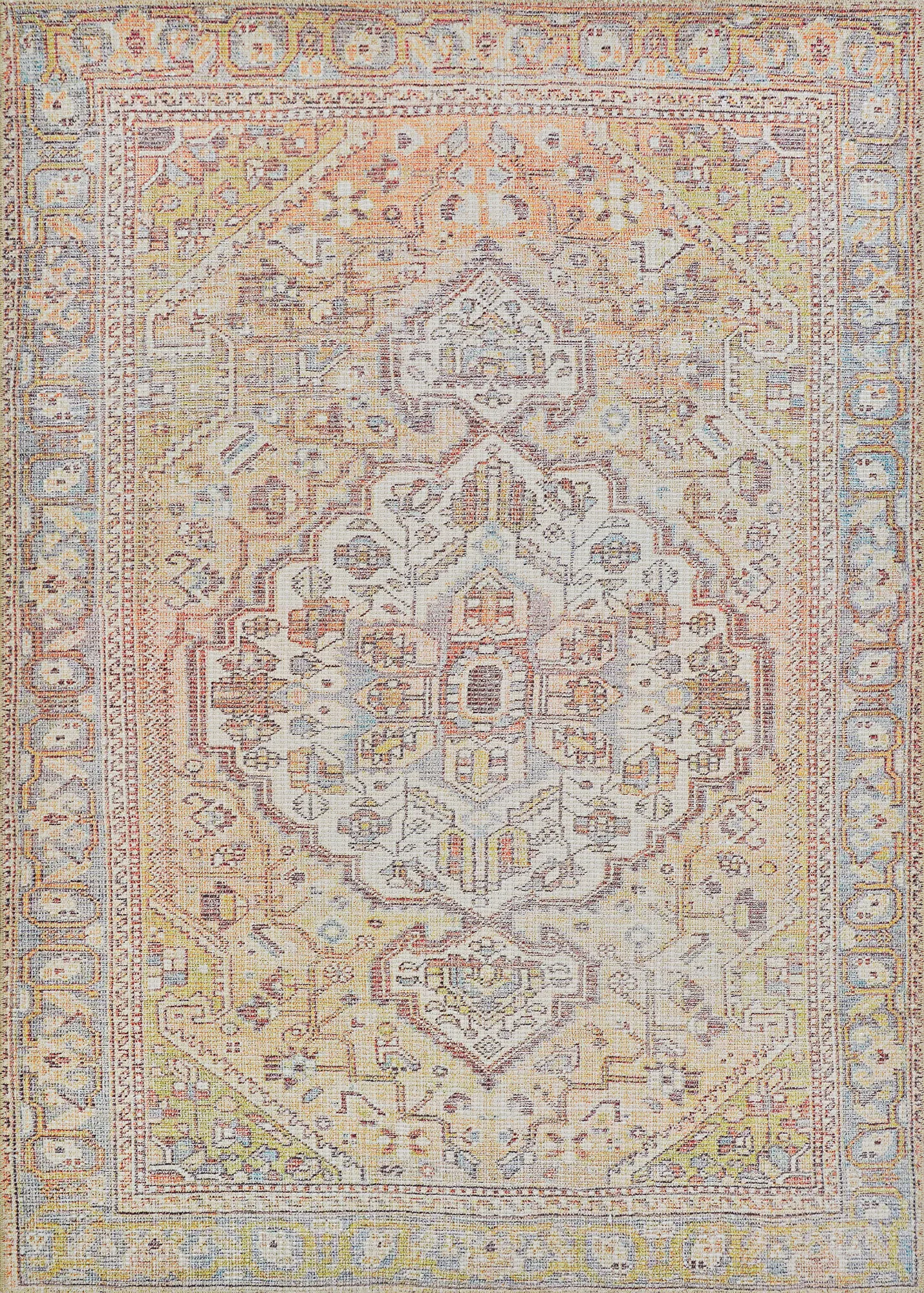 Vonfair Apricot 8'3 x 10' Rug - Thumbnail - Image 1
