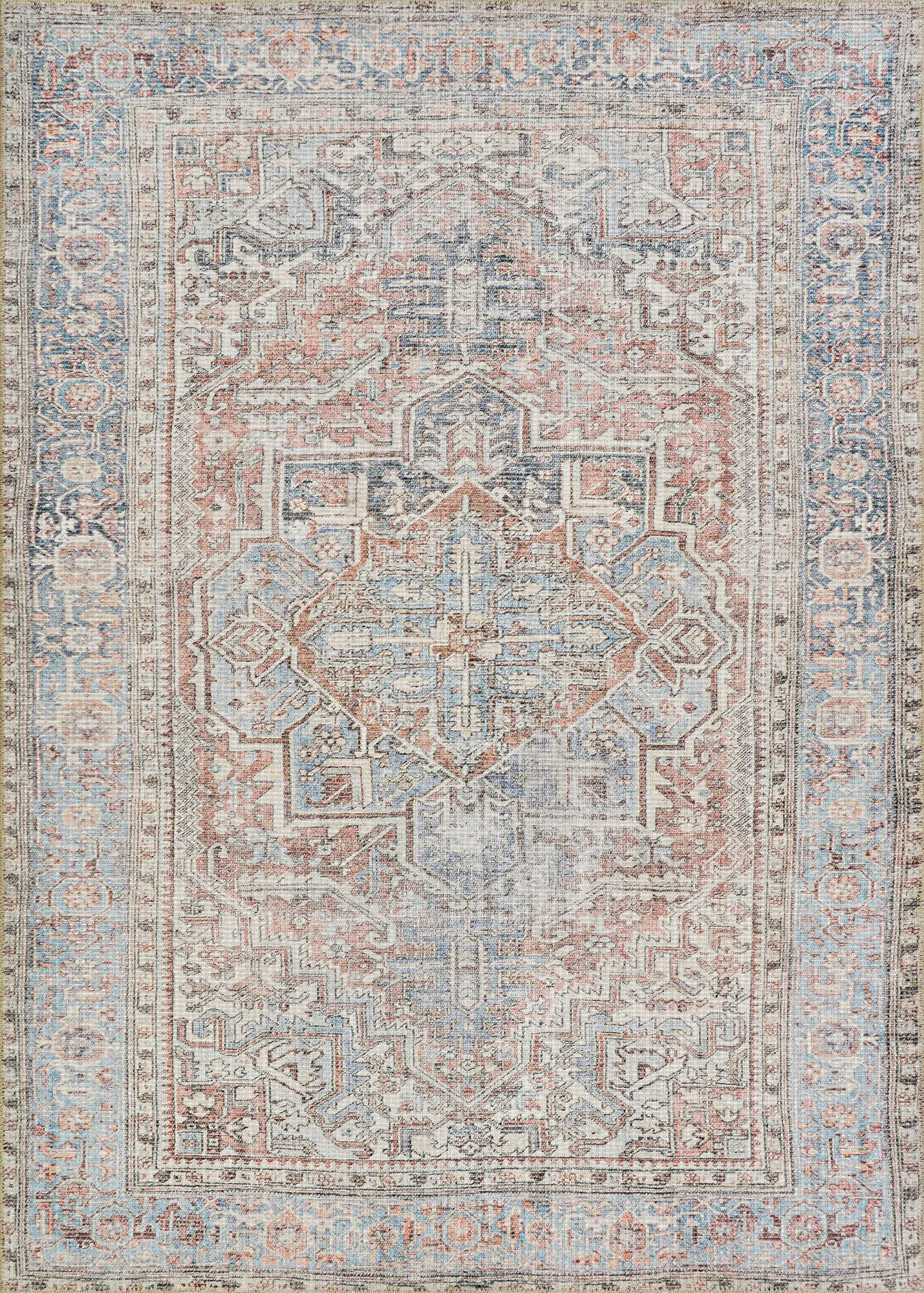 Wittawa Blue 5' x 8' Rug