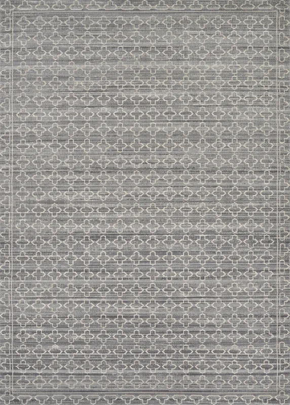 Belewo Charcoal 7'10 x 10'10 Indoor/Outdoor Rug