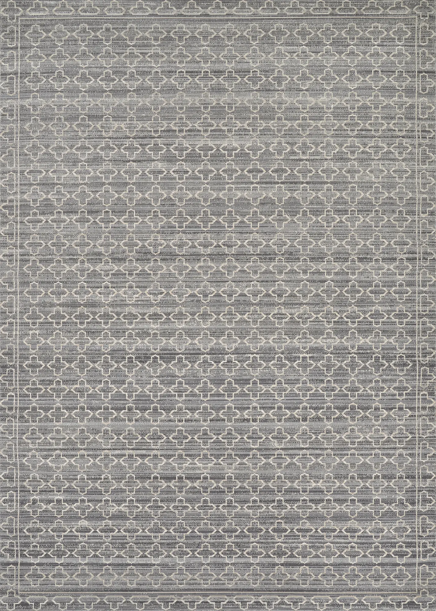 Belewo Charcoal 7'10 x 10'10 Indoor/Outdoor Rug