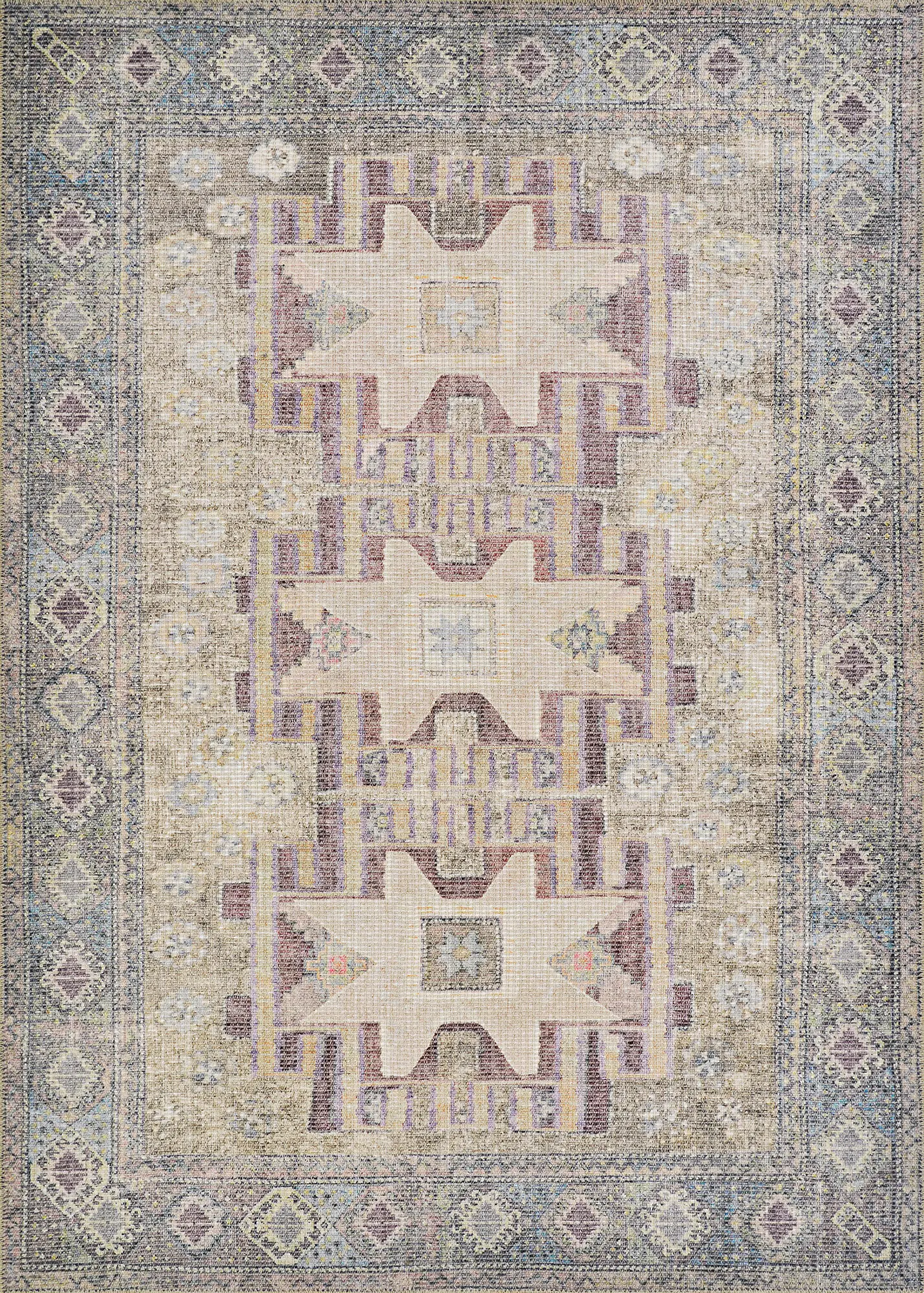 Bunal Plum 5' x 8' Rug