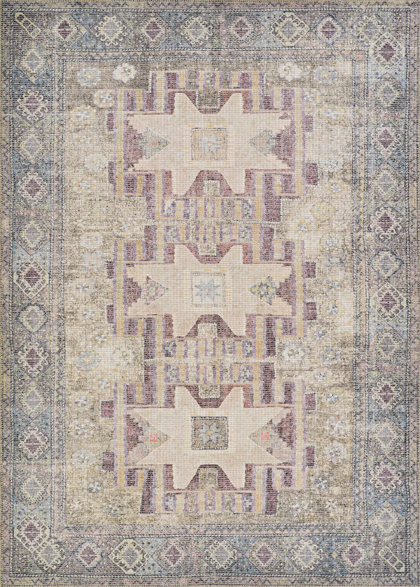 Bunal Plum 5' x 8' Rug - Image 1