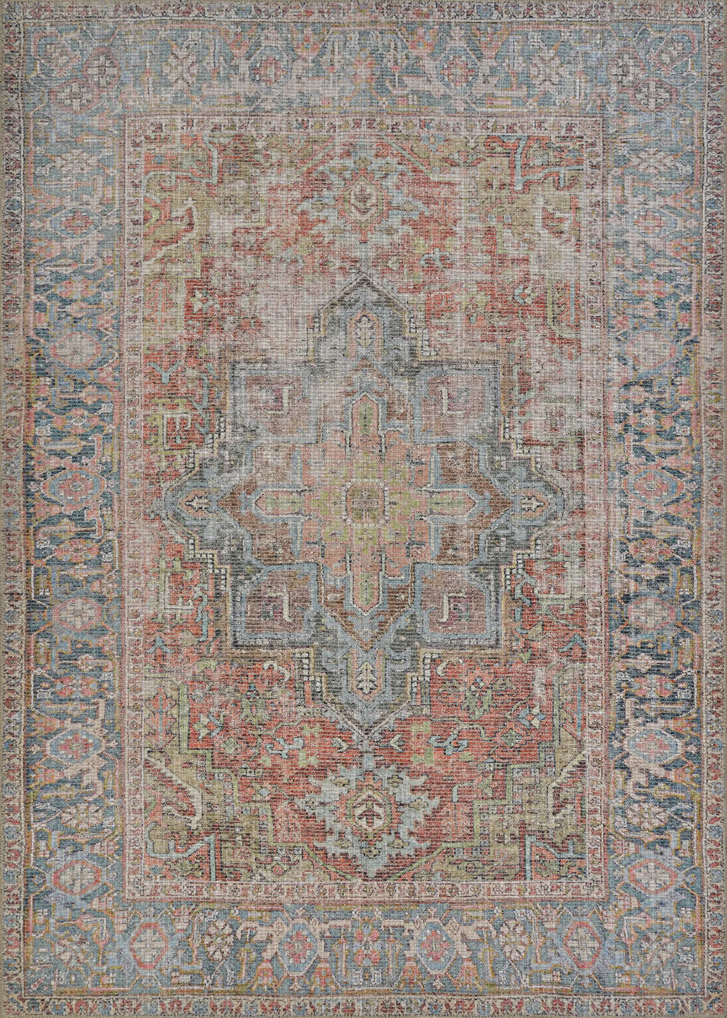 Croways Rust 5' x 8' Rug