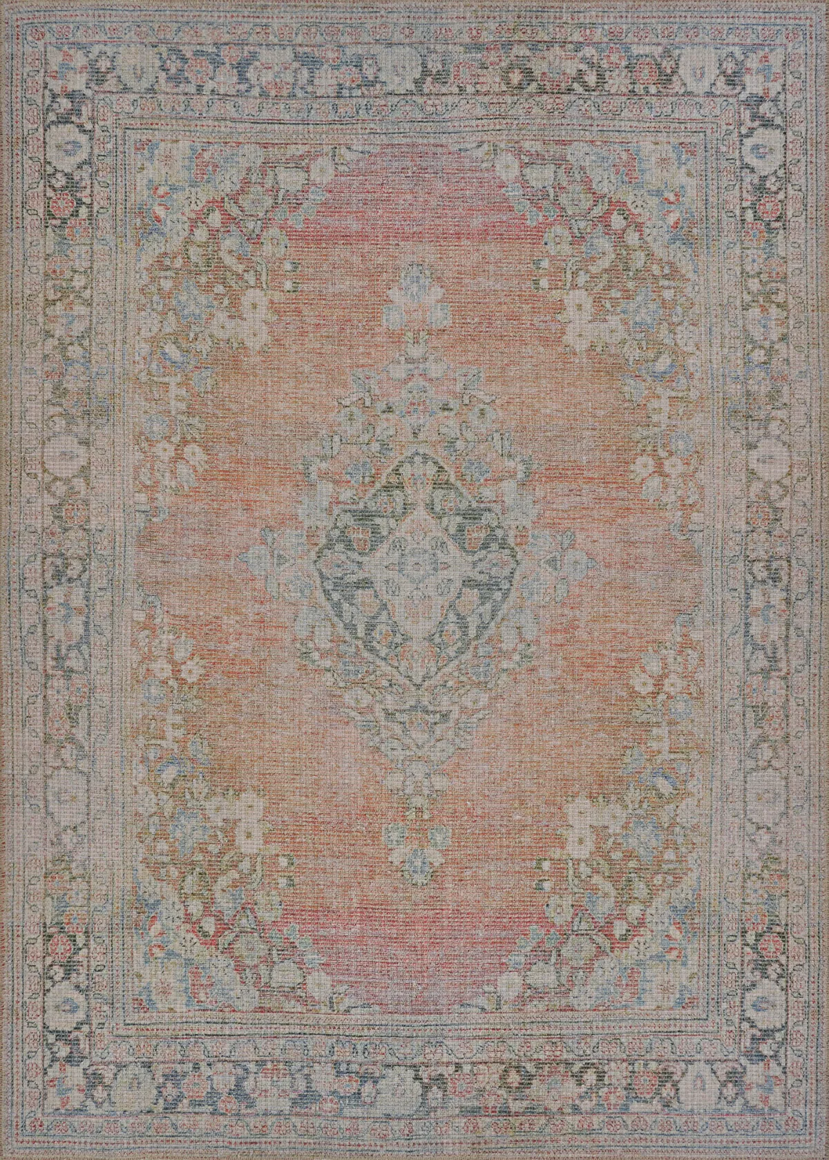 Resk Rugs Benmack Rust Red Rug | Rooms to Go
