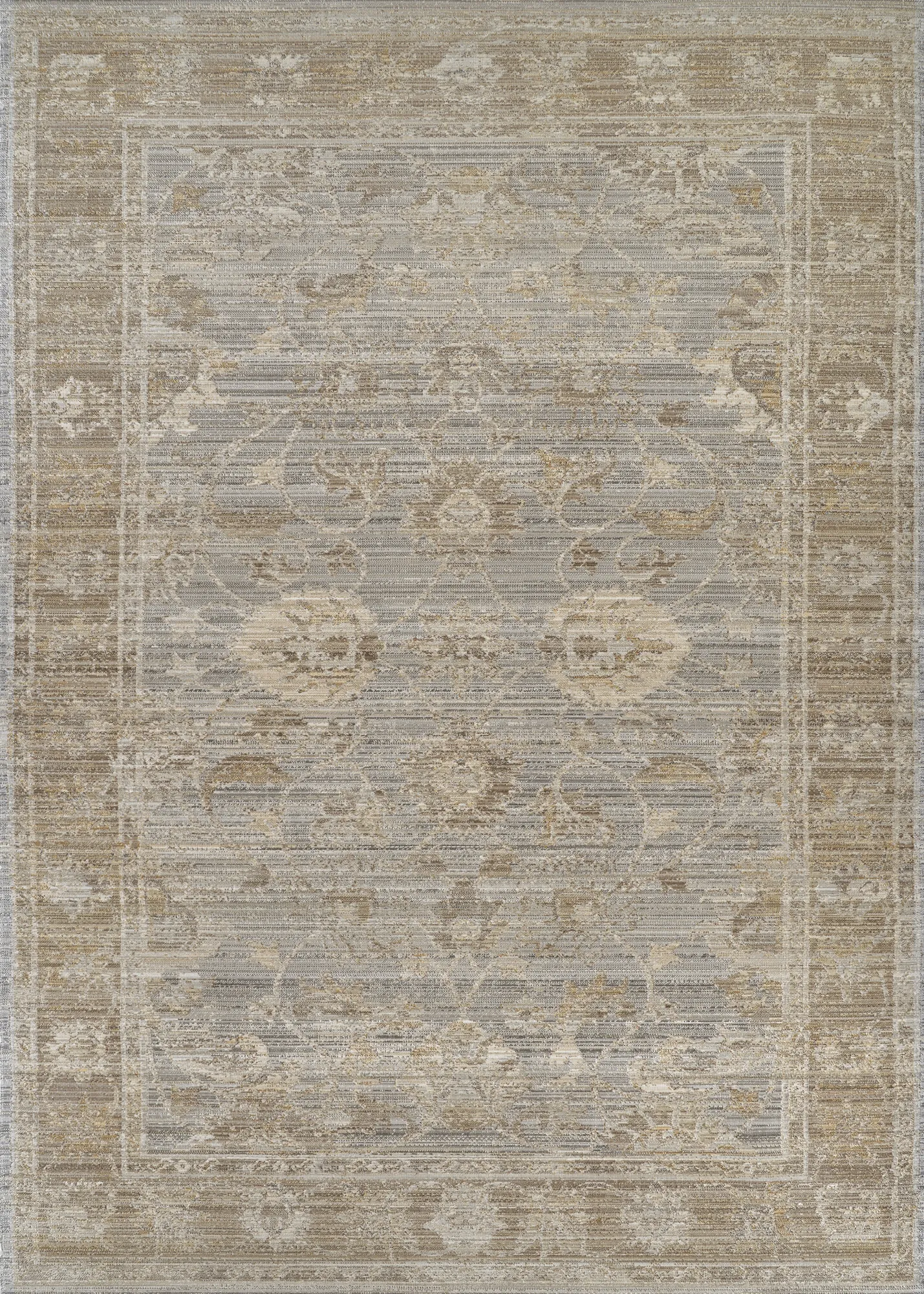 Hartder Gray 5' x 7'10 Indoor/Outdoor Rug - Image 1