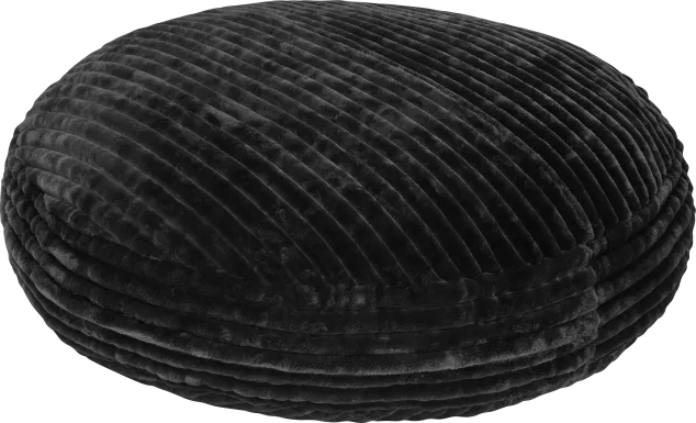 Mivio Black Large Bean Bag Chair