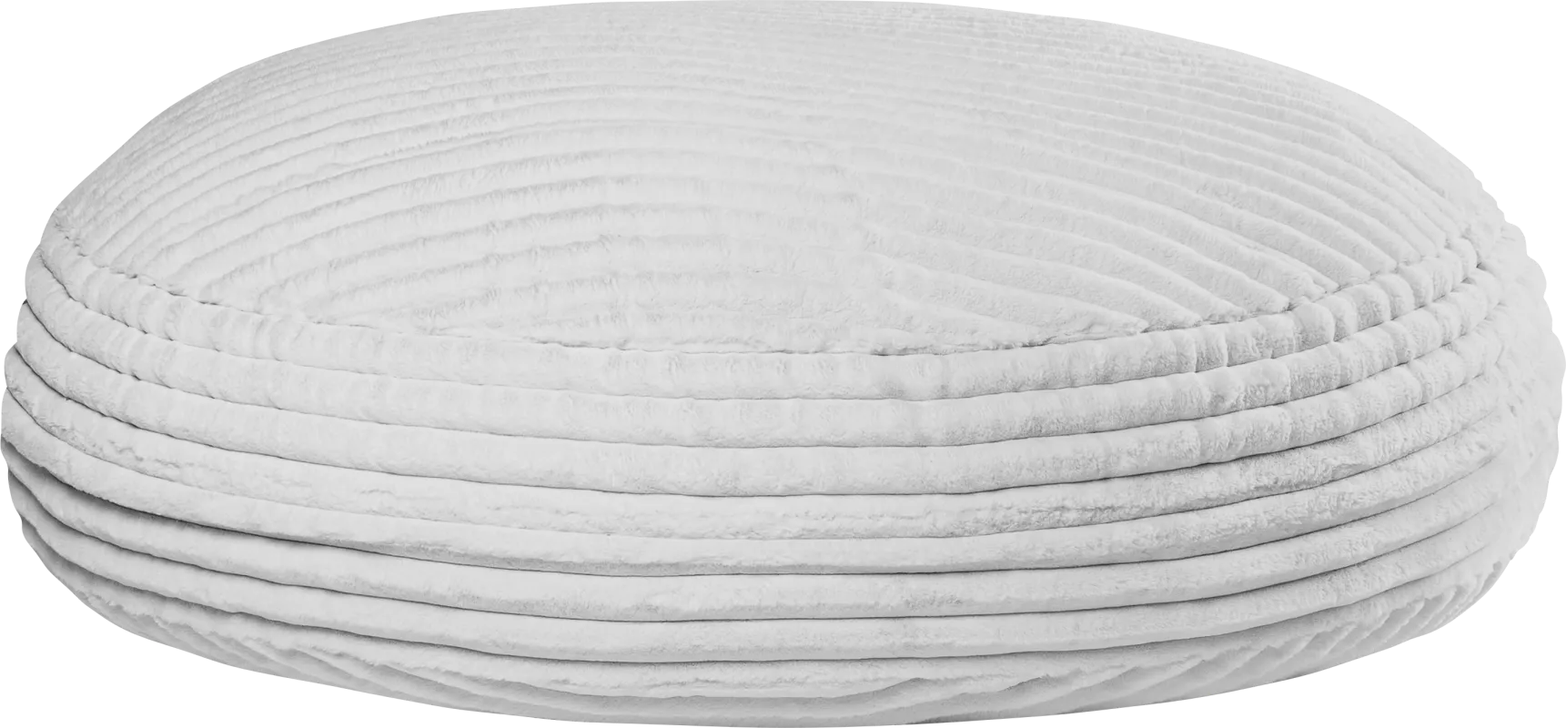 Mivio Gray Large Bean Bag Chair