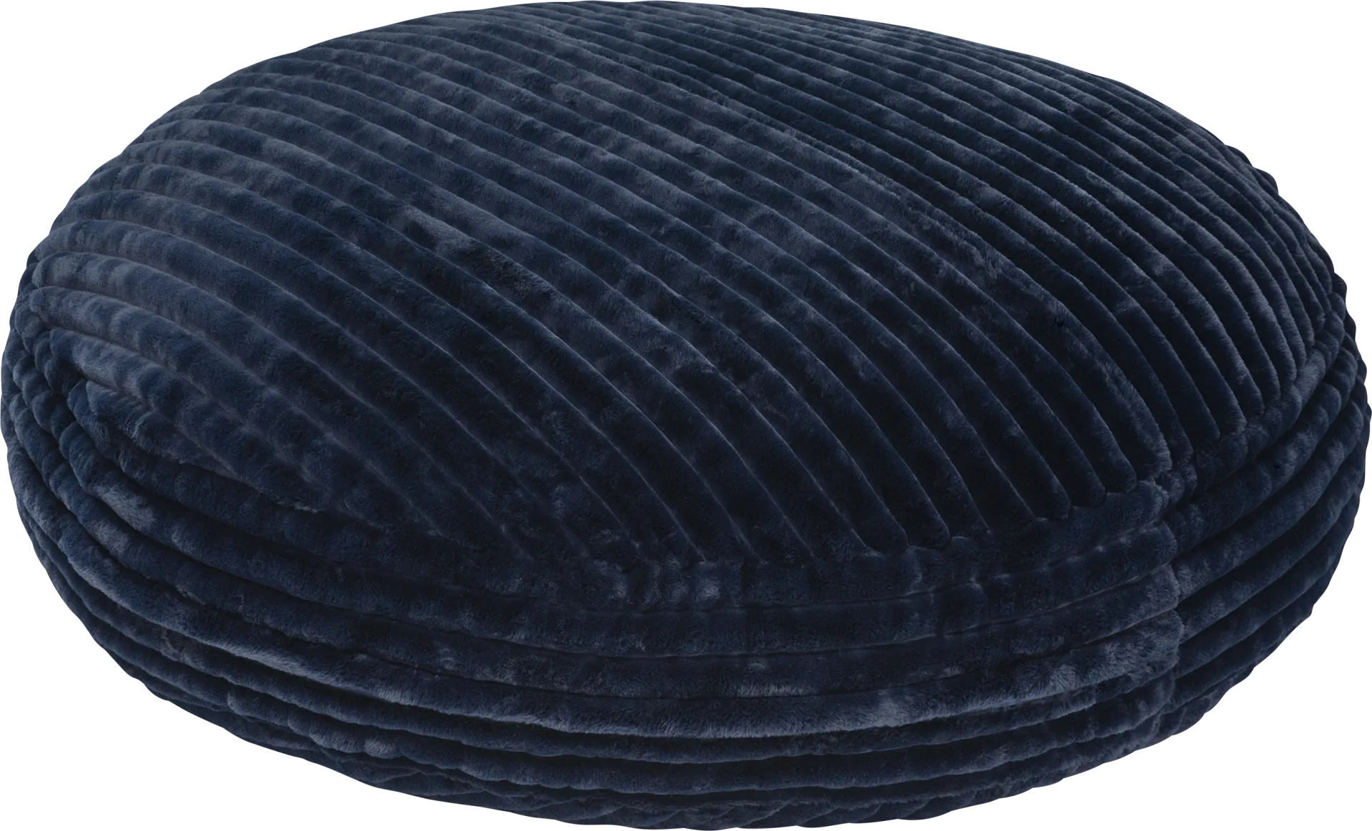 Mivio Blue Large Bean Bag Chair - Image 1