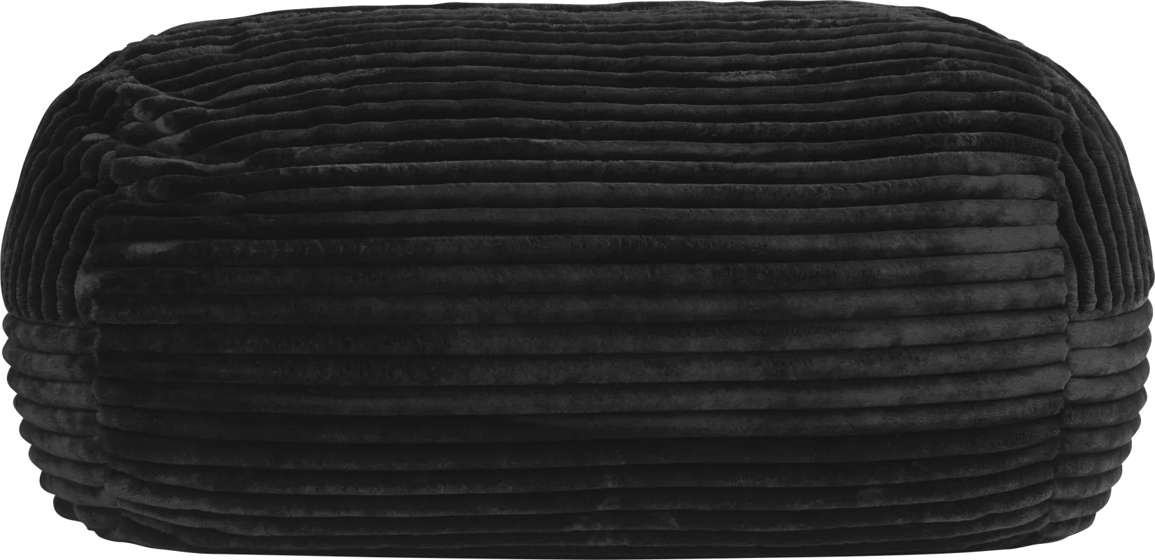 Saleia Black Large Bean Bag Lounger