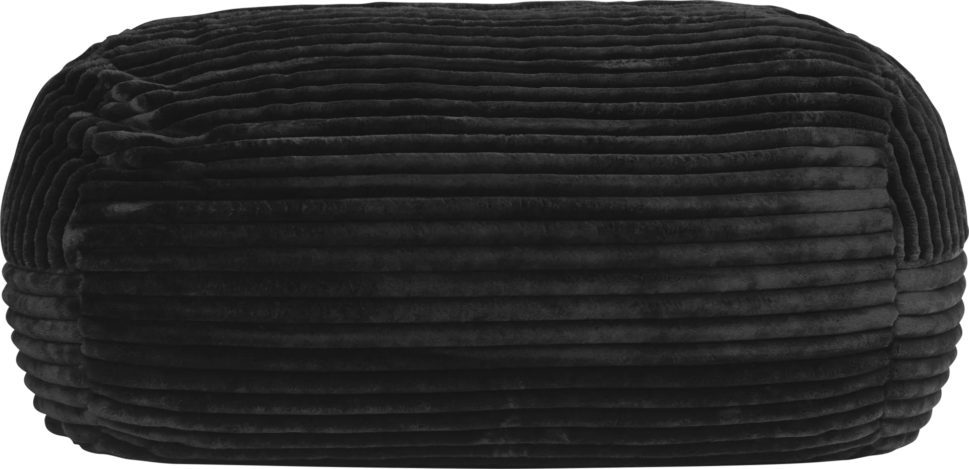 Saleia Black Large Bean Bag Lounger - Image 1