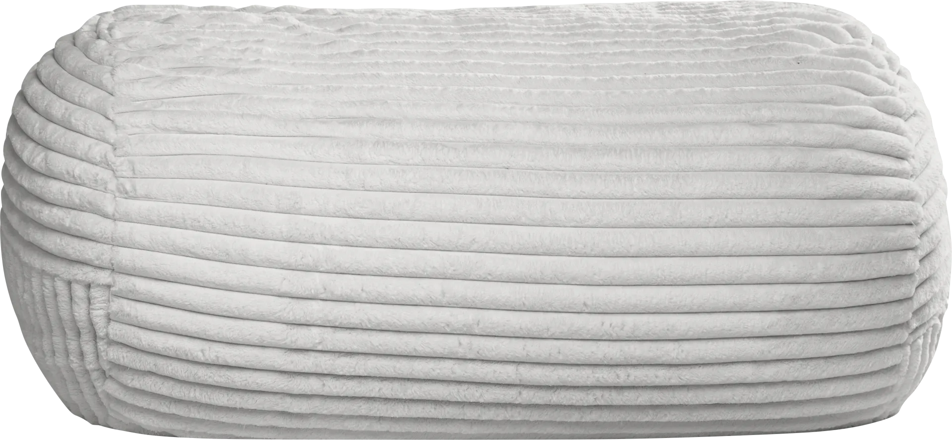 Saleia Gray Large Bean Bag Lounger - Image 1