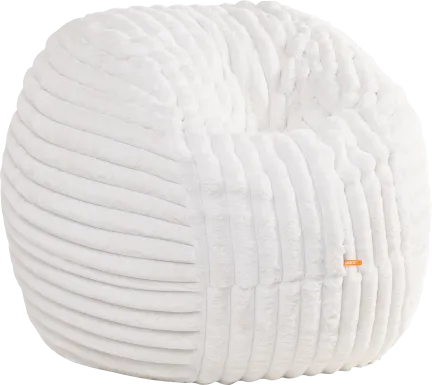 Sinepa Ivory Large Bean Bag Chair