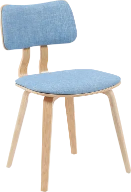 Beewheels Blue Side Chair