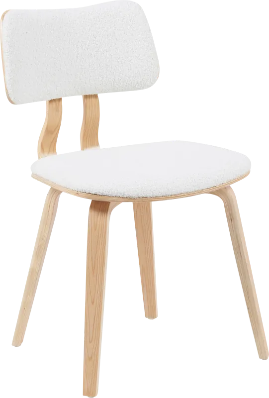 Beewheels White Side Chair