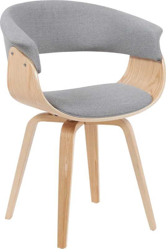 Rinoex Gray Arm Chair