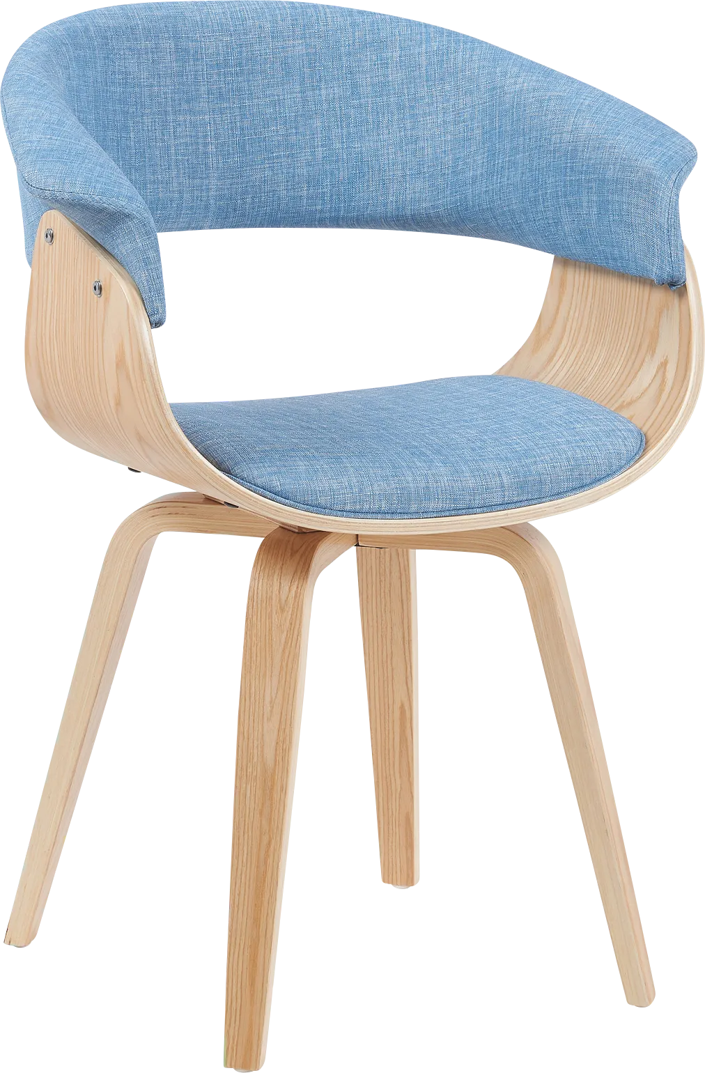 Rinoex Blue Arm Chair - Image 1