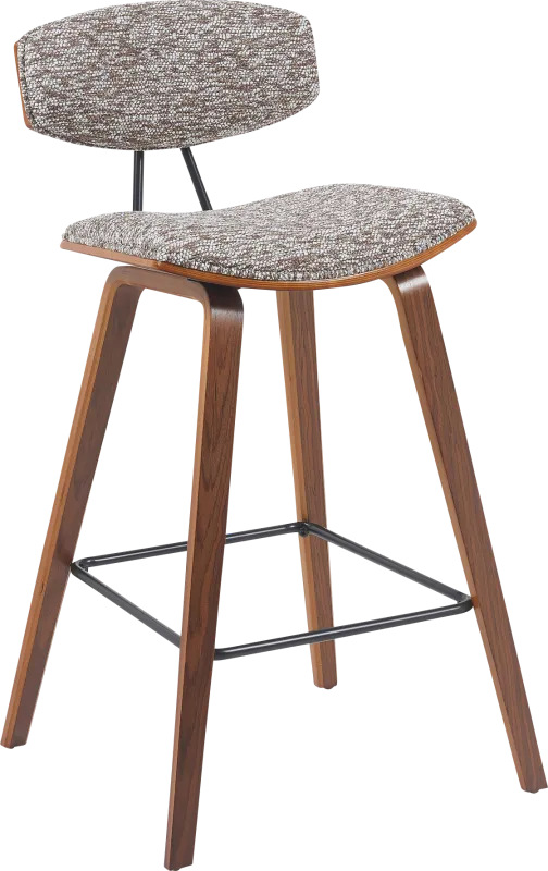 Angelstones I Brown Counter Height Stool