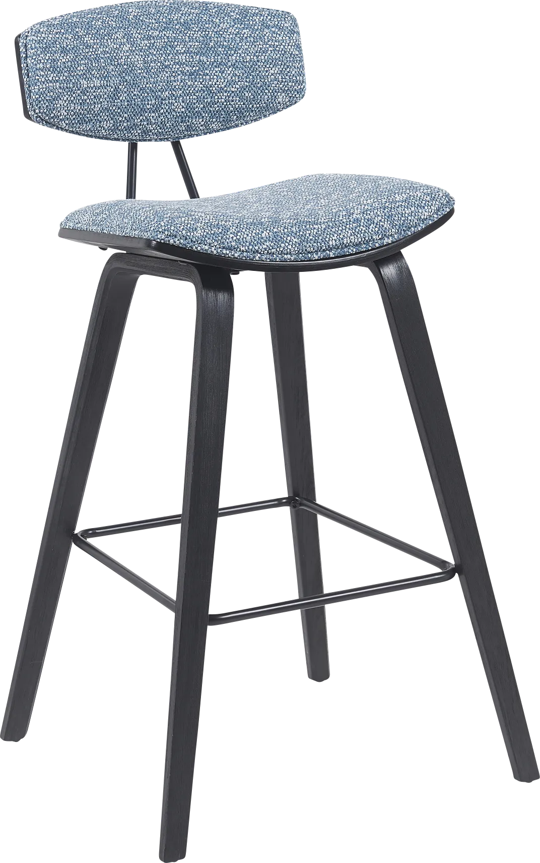 Angelstones II Blue Barstool - Thumbnail - Image 1