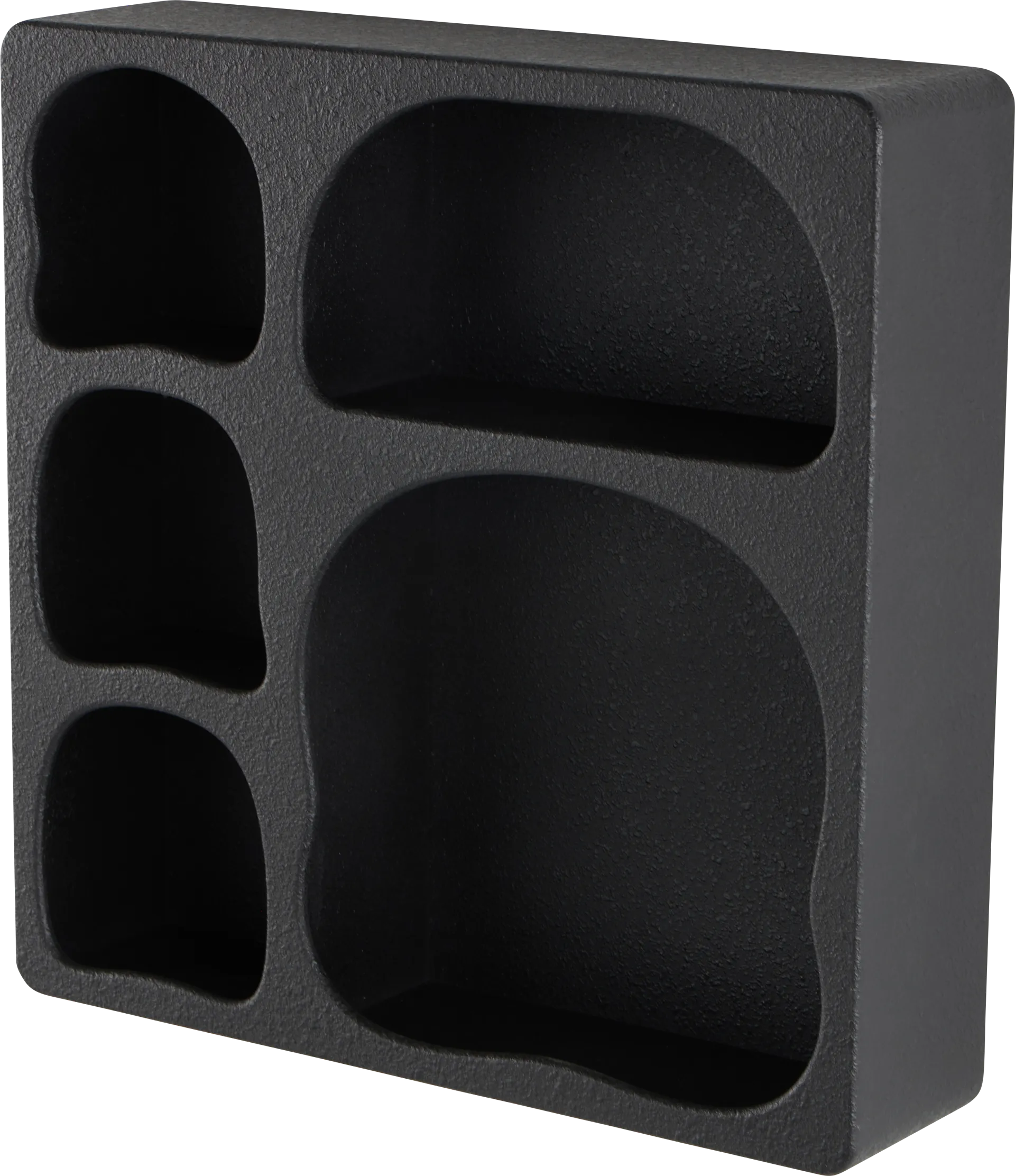 Gudin II Black Wall Shelf - Image 1