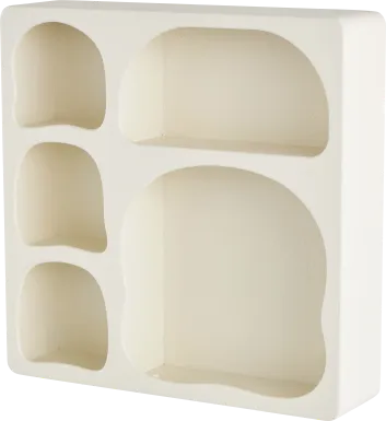 Gudin II Beige Wall Shelf