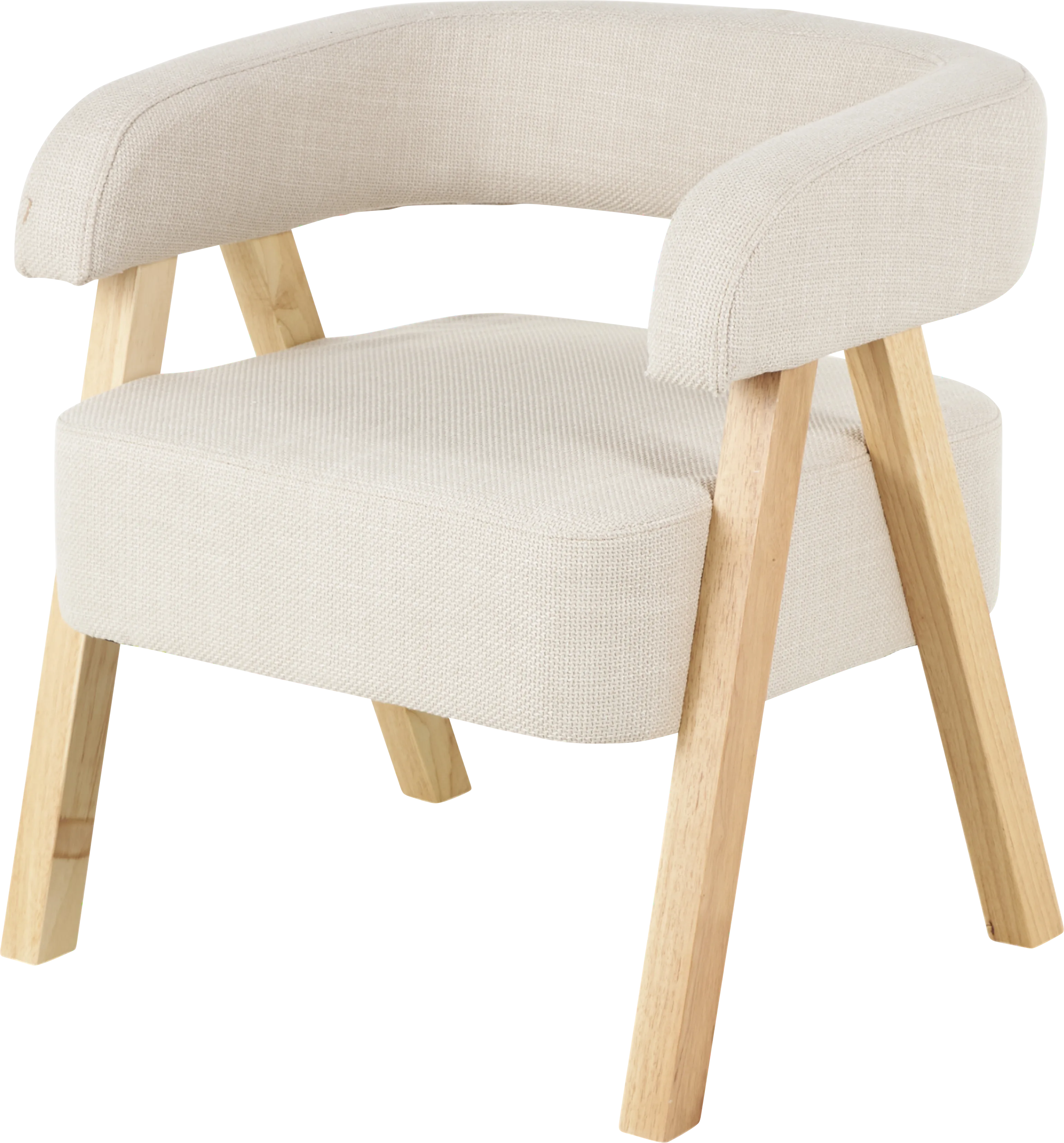 Raeoi Beige Accent Chair - Thumbnail - Image 1