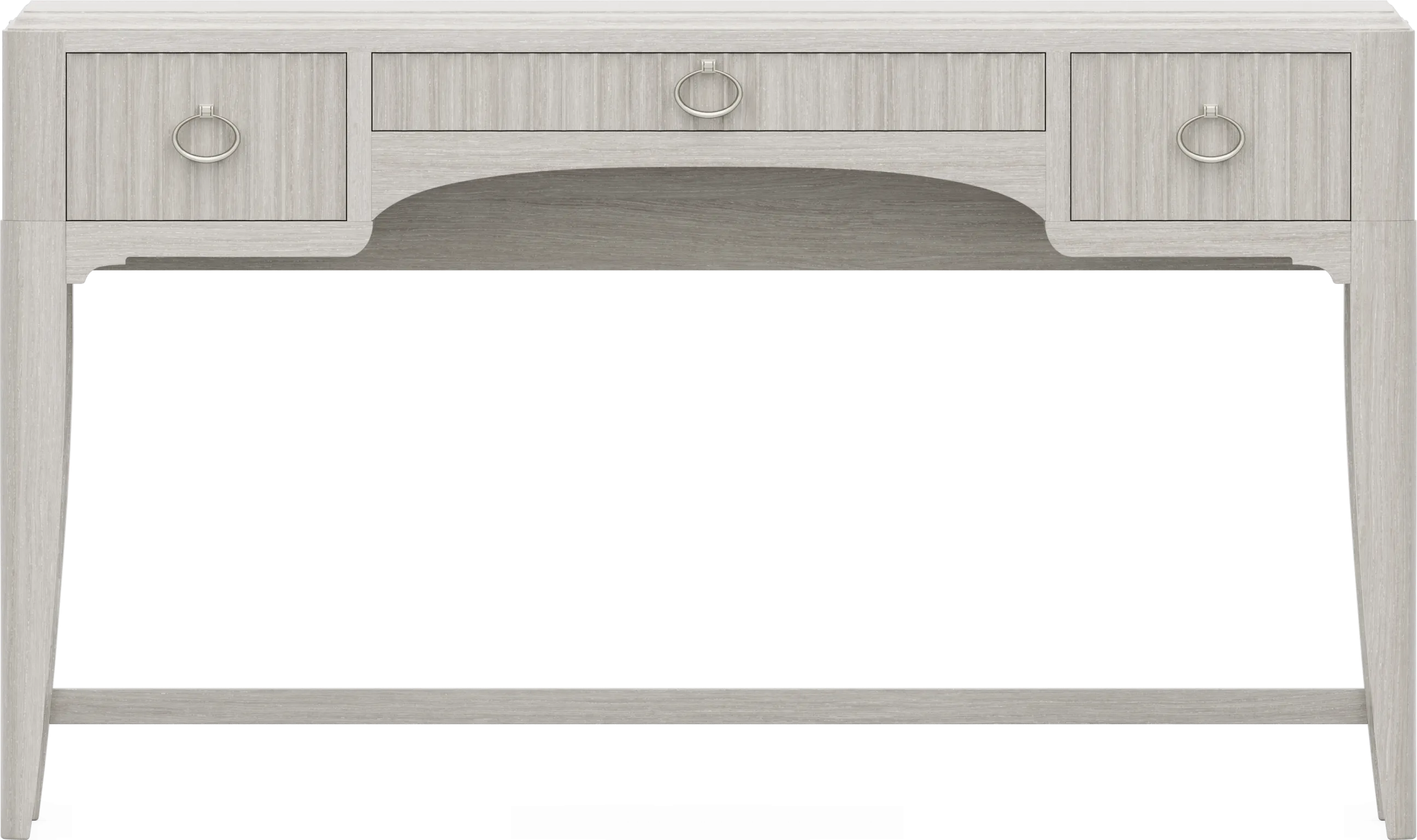 Kids Vivien Wirebrush Gray Desk - Thumbnail - Image 1