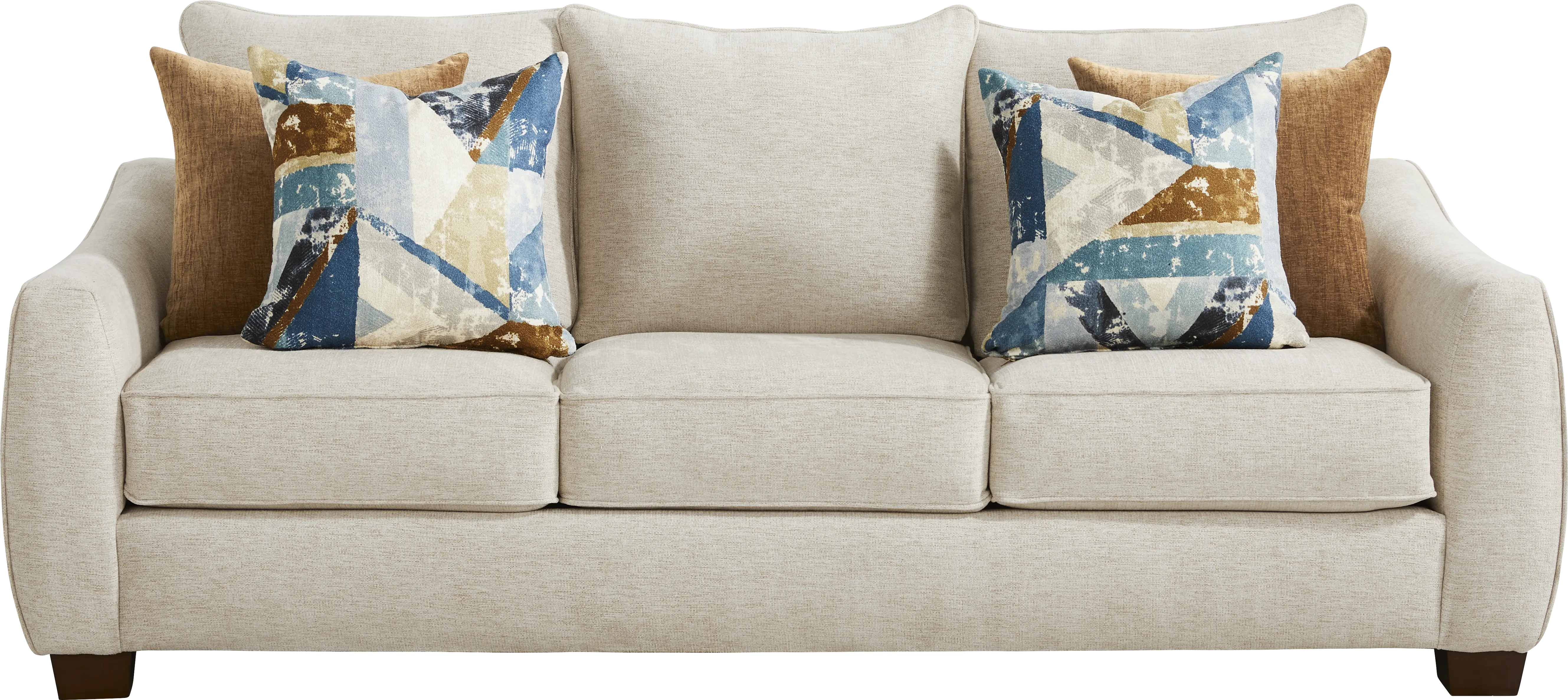 Odette Ivory Sofa - Thumbnail - Image 1