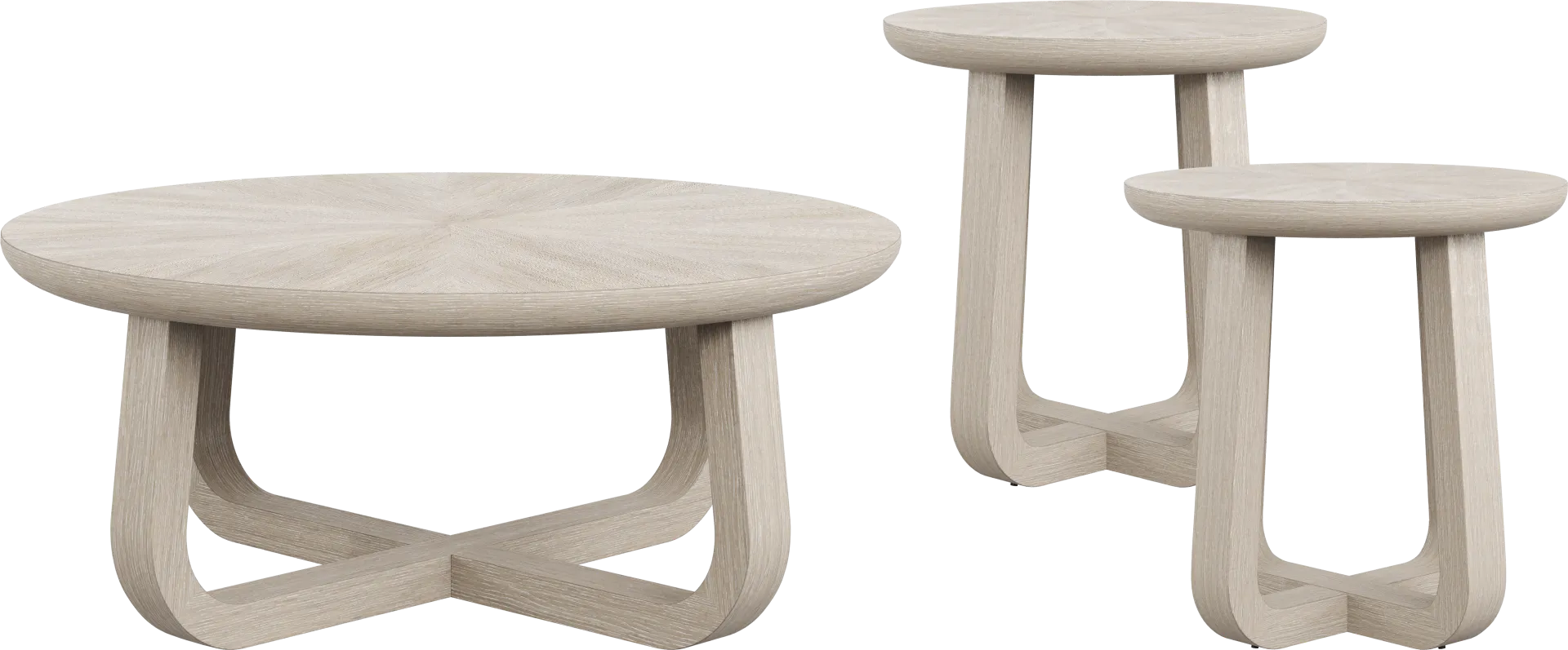 Canyon Light Gray 3 Pc Occasional Table Set