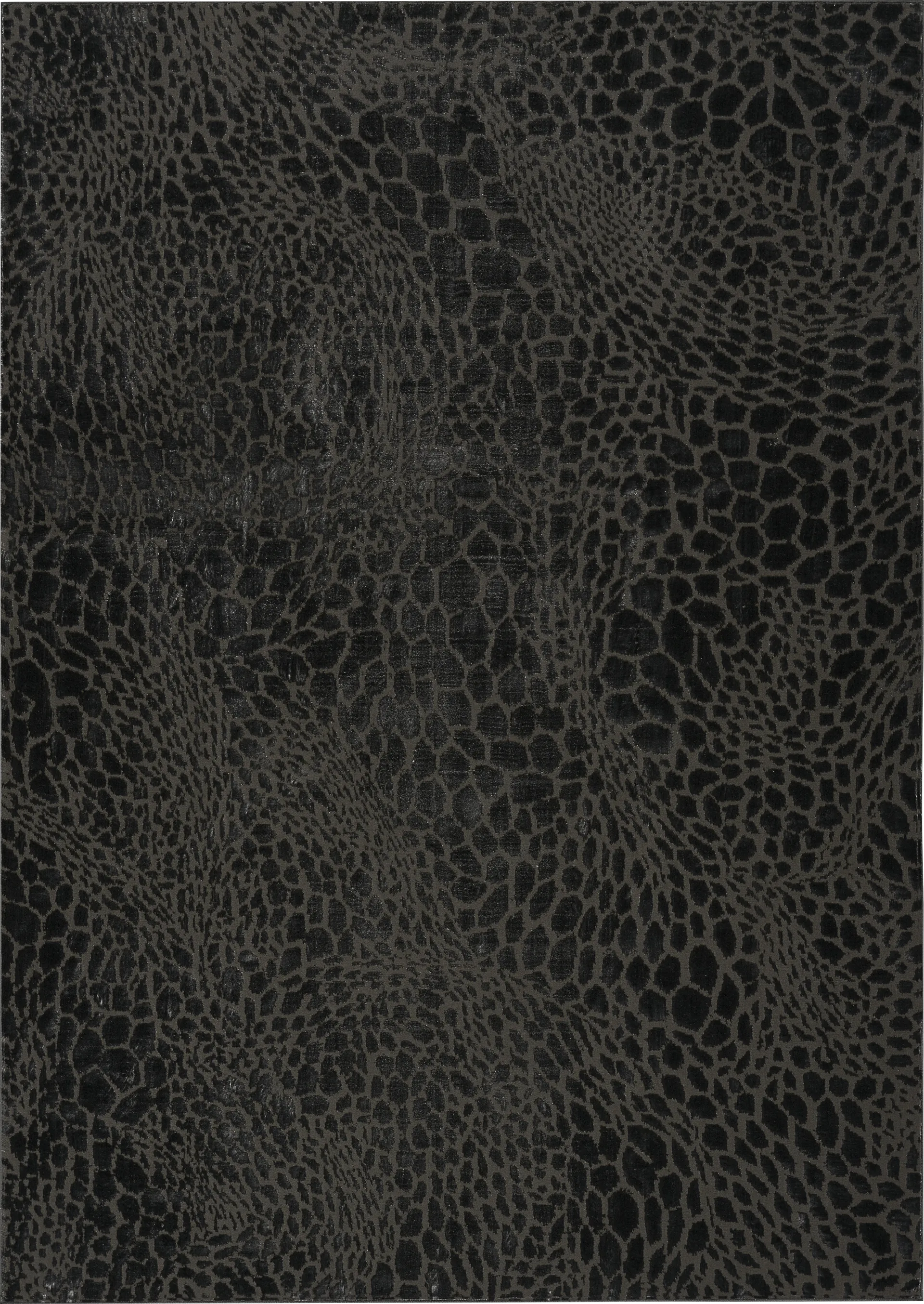 Nocturne Charcoal 2'3 x 7'6 Rug - Image 1