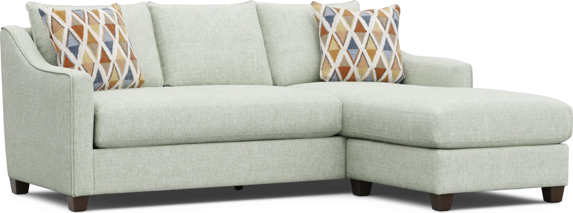 Soho Place Sage Sleeper Chaise Sofa