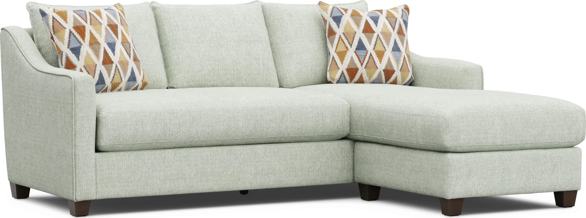 Soho Place Sage Sleeper Chaise Sofa - Image 1