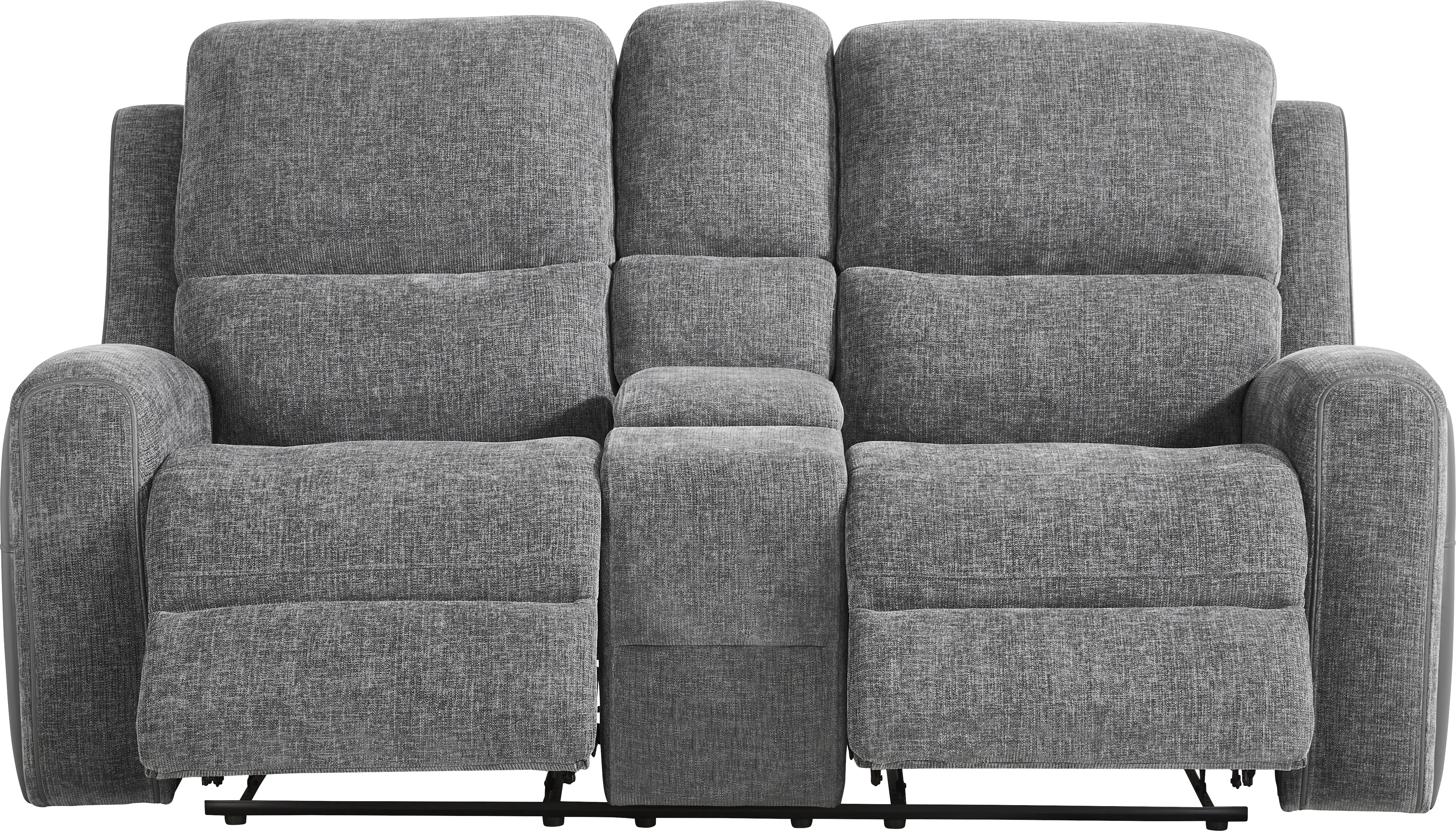 Harrison Charcoal 8 Pc Reclining Living Room - Thumbnail - Image 7
