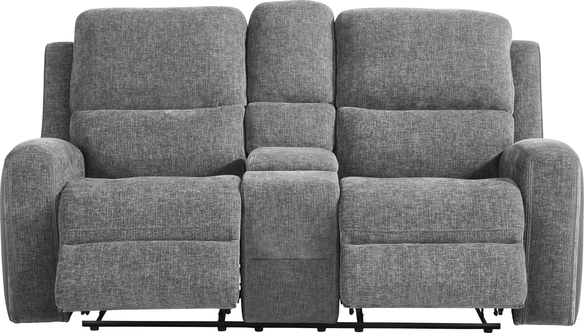 Harrison Charcoal Reclining Loveseat