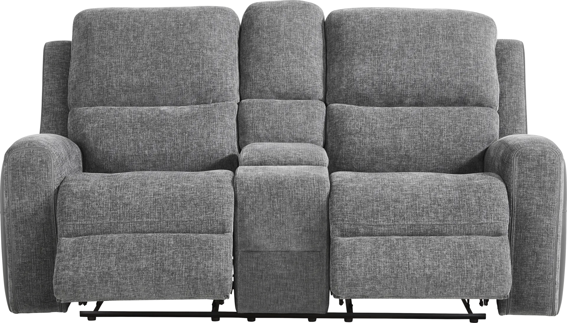 Harrison Charcoal 8 Pc Reclining Living Room - Image 7