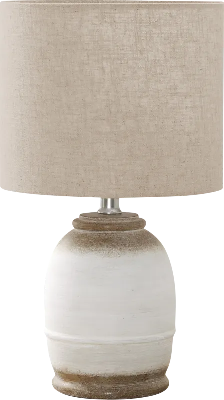 Woodwell Cream Lamp