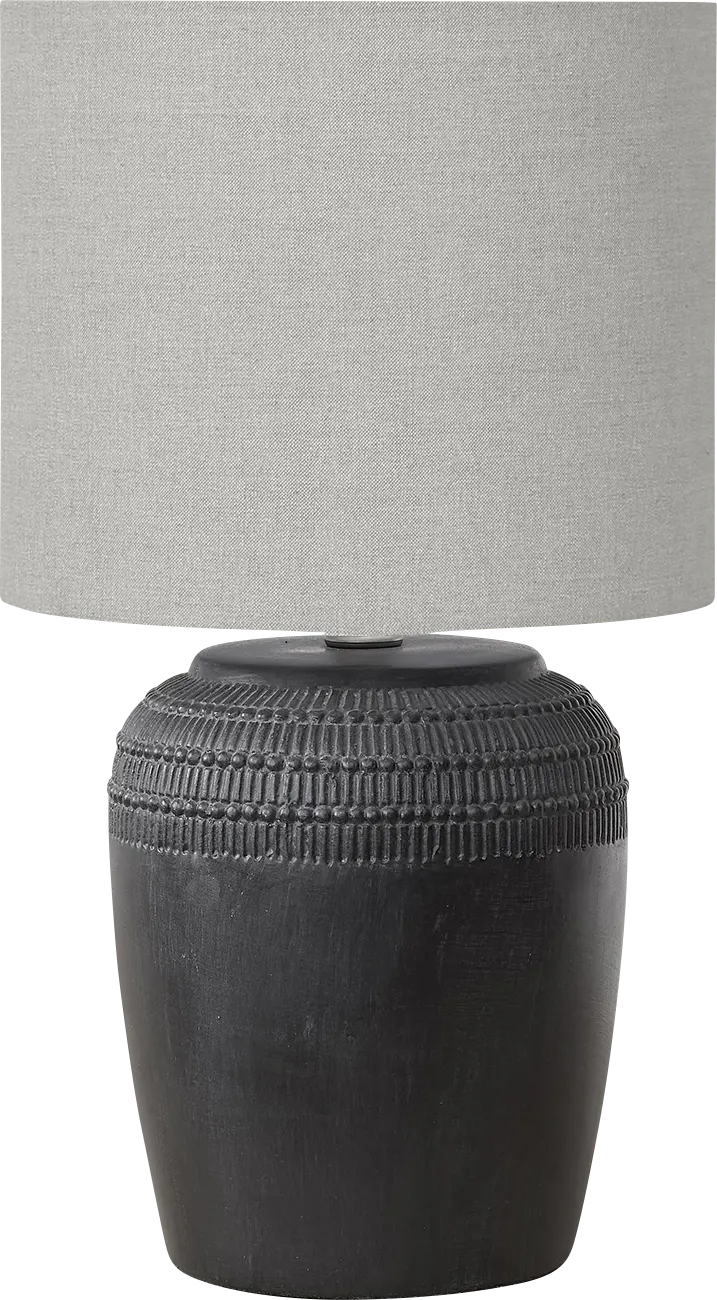 Ridgebit Black Lamp