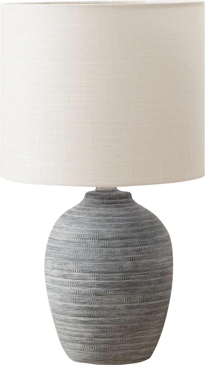 Bluffoods Gray Lamp - Image 1
