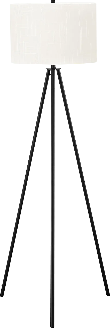 Zeusshade Black Floor Lamp - Image 1