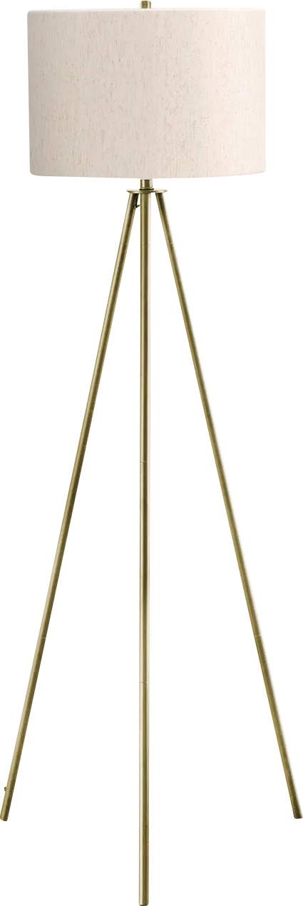 Zeusshade Gold Floor Lamp - Thumbnail - Image 1