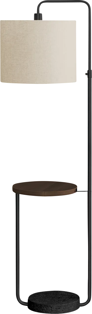 Cubeshack Black Floor Lamp - Image 1