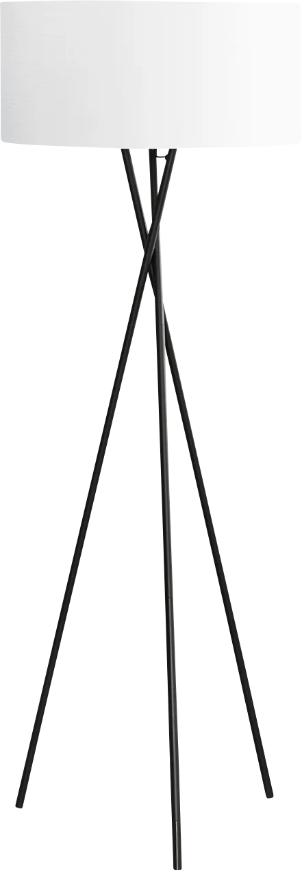 Grottopoint Black Floor Lamp - Thumbnail - Image 1