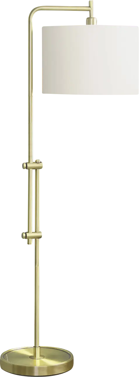 Whizy Gold Floor Lamp