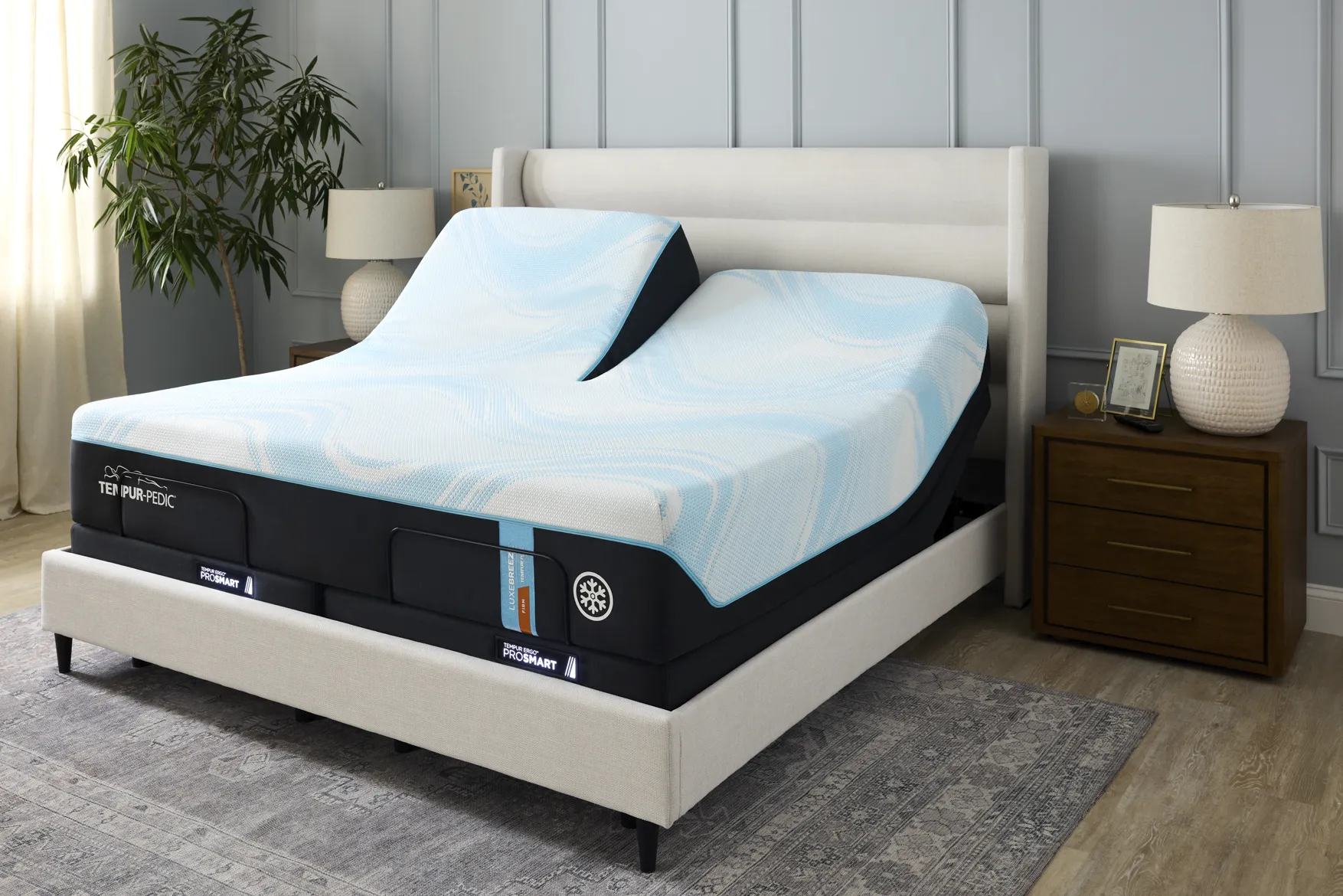 Tempur-Pedic LuxeBreeze 2.0 Firm Split Head King Mattress - Image 3