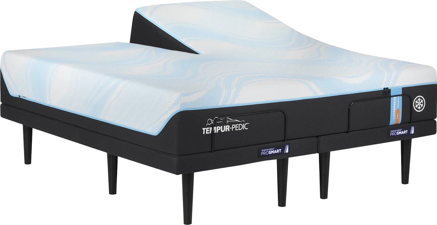 Tempur-Pedic LuxeBreeze 2.0 Firm Split Head King Mattress - Image 1