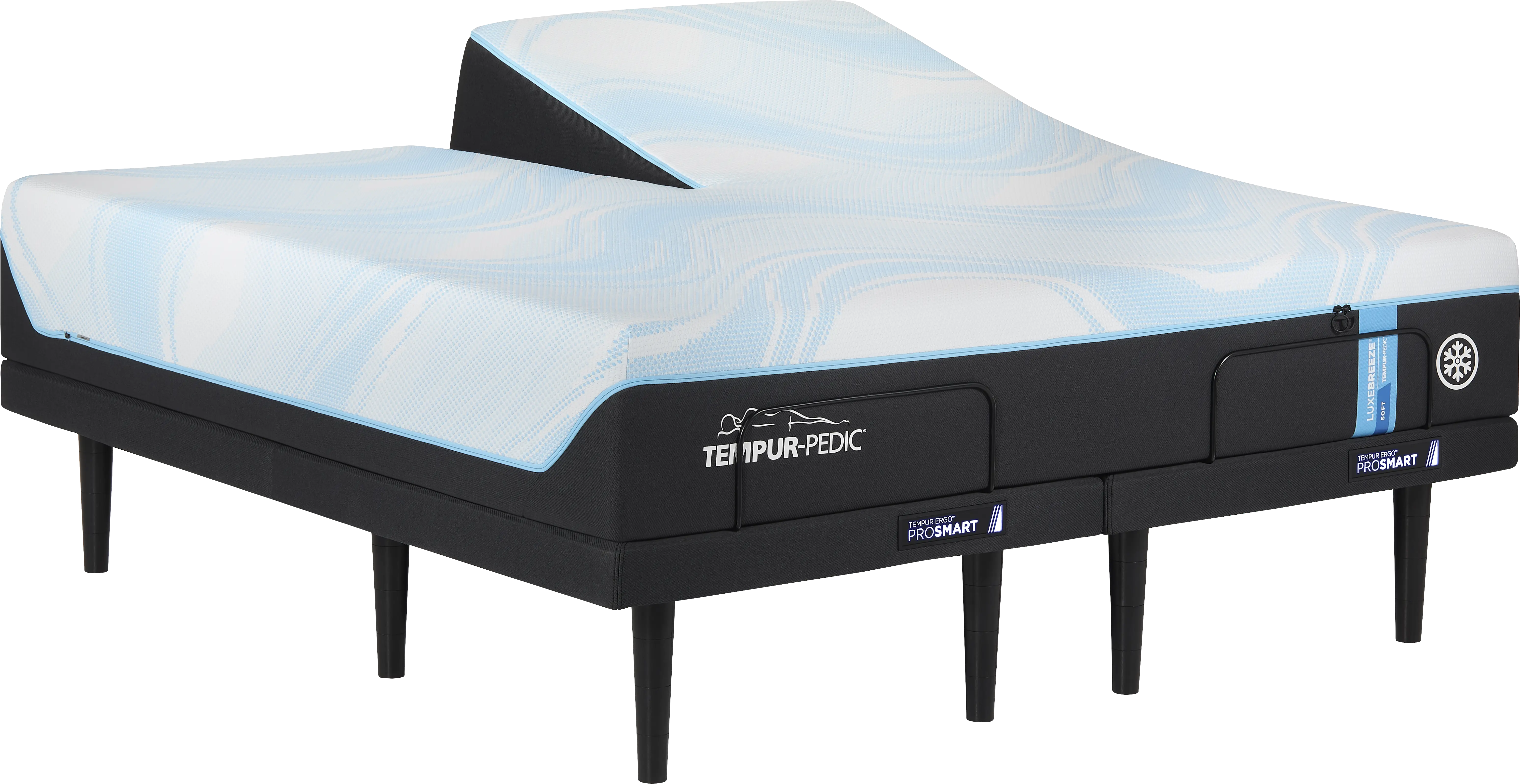 Tempur-Pedic LuxeBreeze Soft Split Head King Mattress - Thumbnail - Image 1