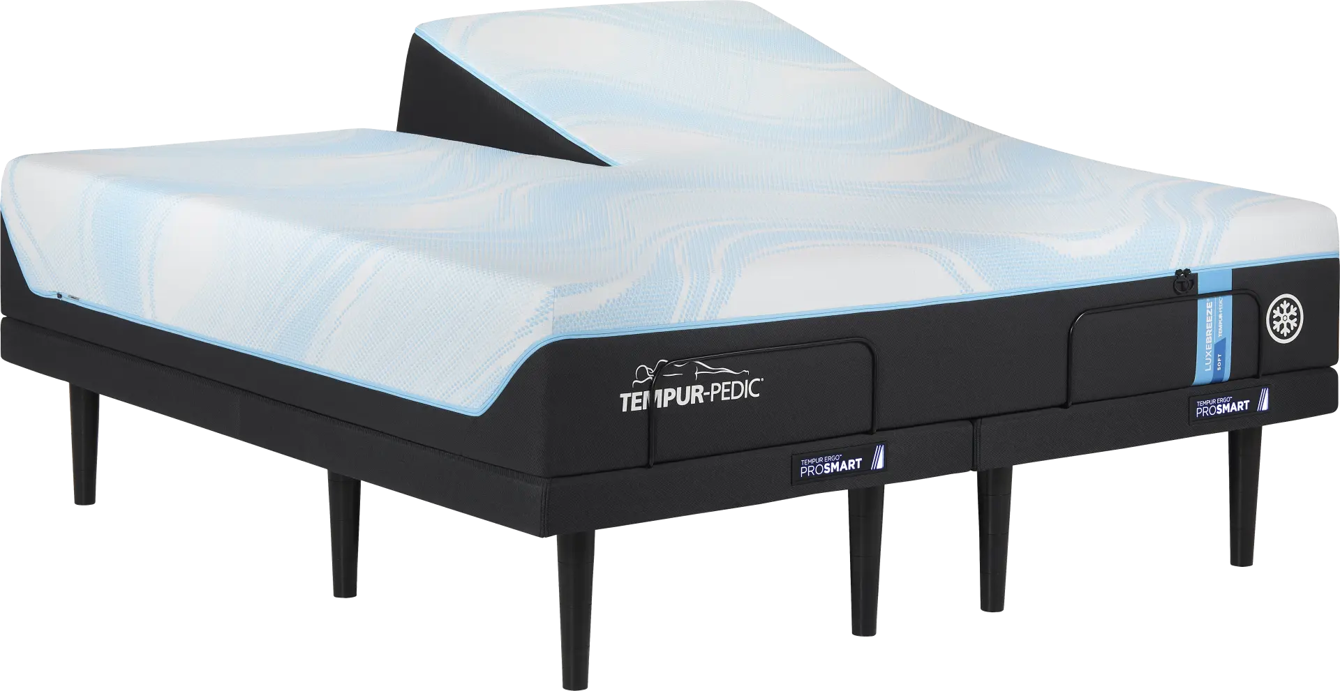 Tempur-Pedic LuxeBreeze 2.0 Soft Split Head King Mattress